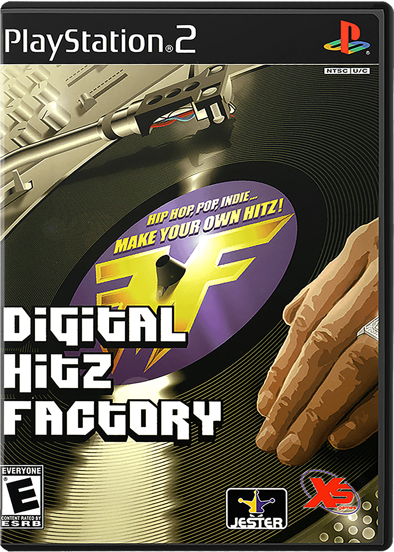 Funkmaster Flex's Digital Hitz Factory box art for Playstation 2